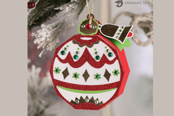 Elevate Your Holiday Gifting with the Festive Hinged Gift Box SVG