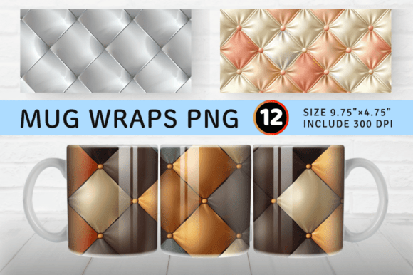Elevating Sublimation Projects with 3D Quilted Puff Mug Wrap Designs