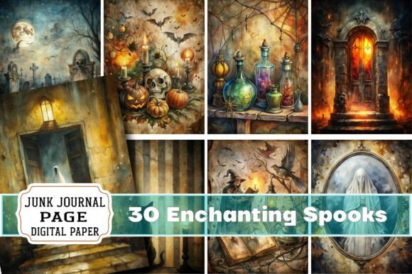 Enchanting Spooks Junk Journal Guide