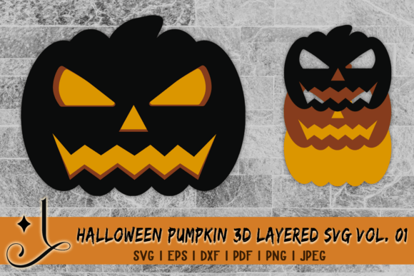 Integrating Halloween Pumpkin 3D Layered SVG Vol. 01 into Your Creative Workflow