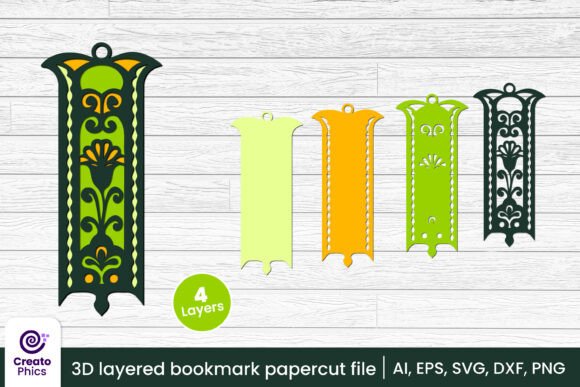 Mastering the Art of 3D Layered Papercut Bookmarks: A Guide to Depth, Design, and Digital Crafting