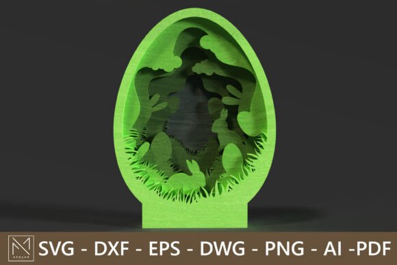 Mastering the Easter Egg 3D SVG Bunny Forest 5-Layer Design for Professional Results