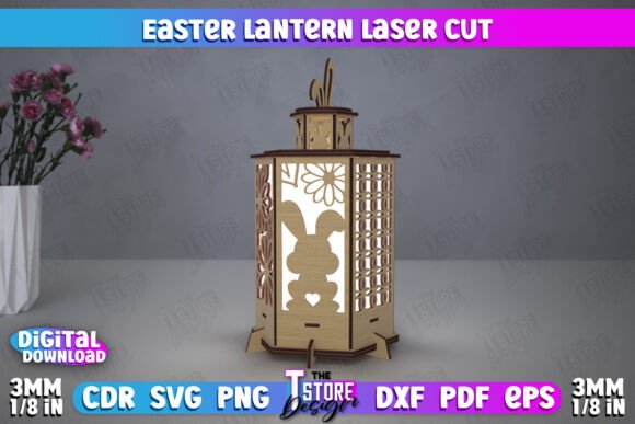 Mastering the Easter Lantern 3D Lantern Shadow Lamp for Laser Cutting Success