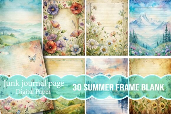 Maximizing Your Creative Potential with Summer Frame Blank Pages