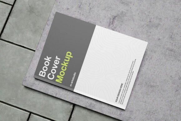 Professional Book Mockup for Realistic 3D Design