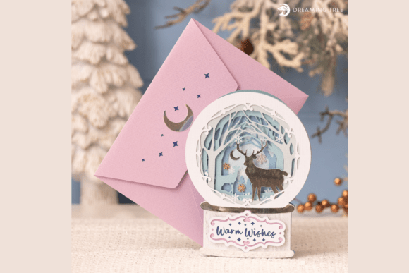 Reimagining Holiday Greetings: The Strategic Value of the Snow Globe Shaker Card SVG