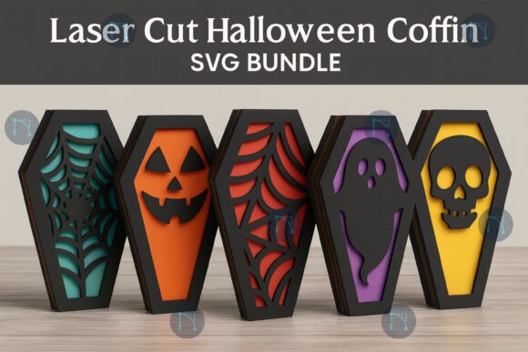 Strategic Craft Planning: Leveraging the Paper Cut Halloween Coffin Box SVG Bundle for Brand and Creative Impact